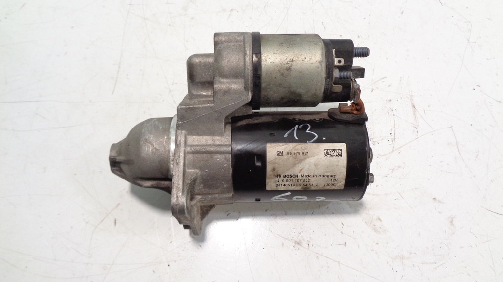 [MTD-395097] Motor de arranque Opel Astra J Insignia 1.4 T Turbo A14NET LUJ 55578921