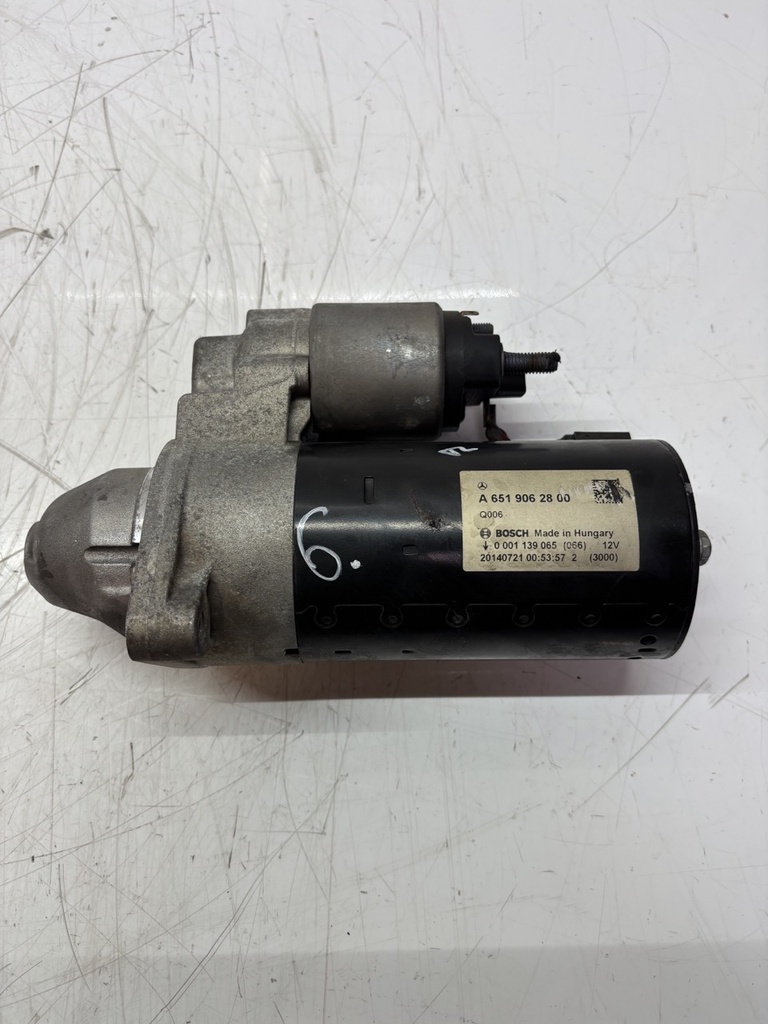 [MTD-460162] Motor de arranque Mercedes C250 BlueTEC OM651.921 A6519062800