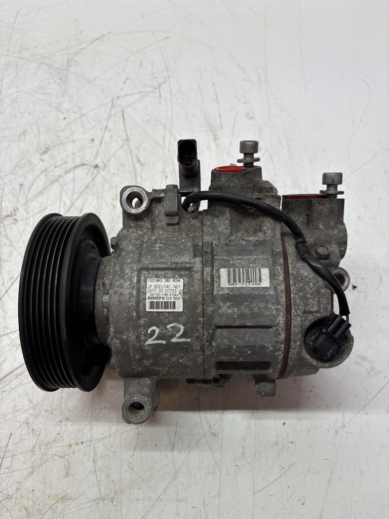 [MTD-460973] Compresor de aire acondicionado Audi A4 S4 B8 A5 S5 3.0 Quattro CGWC CGW 8K0260805K