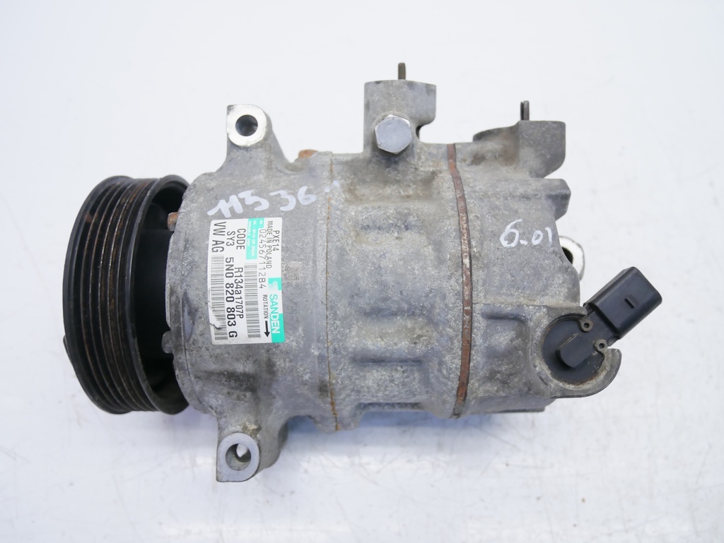 [MTD-379111] Compresor de aire acondicionado 69.000km Skoda Fabia MK2 1.2 TSI gasolina CBZA CBZ 5N0820803G