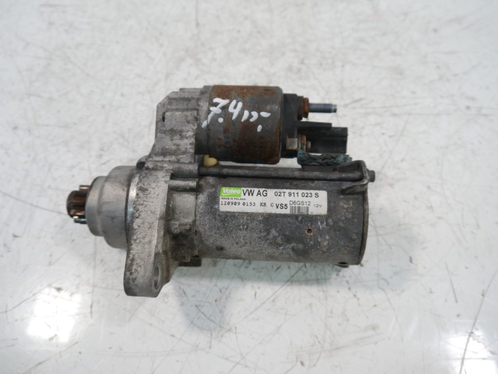 [MTD-493147] Motor de arranque Seat Skoda VW Ibiza Fabia Polo 1.2 CGP CGPA 02T911023S