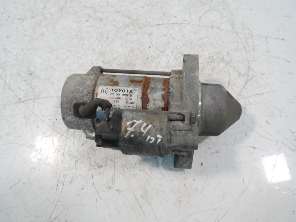 [MTD-493251] Motor de arranque Toyota Avensis T25 2.0 D4D 1AD-FTV 28100-0R010