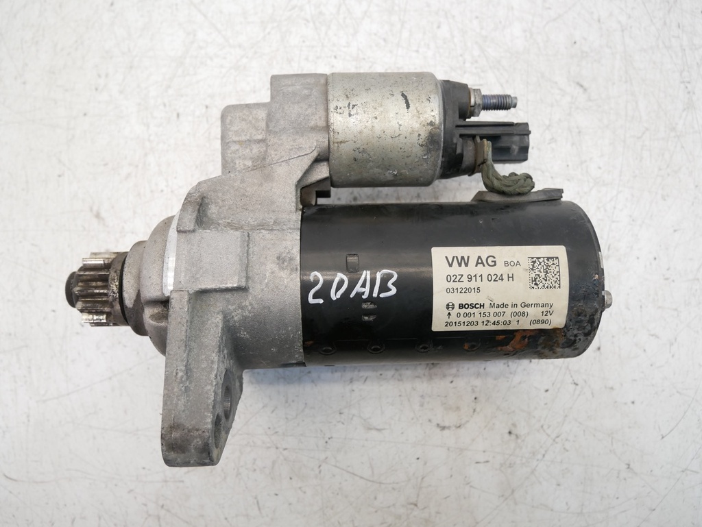 [MTD-494135] Motor de arranque VW Caddy IV 2.0 TDI DFS DFSD 02Z911024H