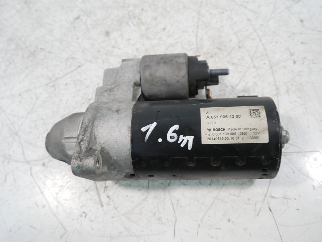 [MTD-495753] Motor de arranque Mercedes C 220 d (C205) 2.2 CDI OM651.921