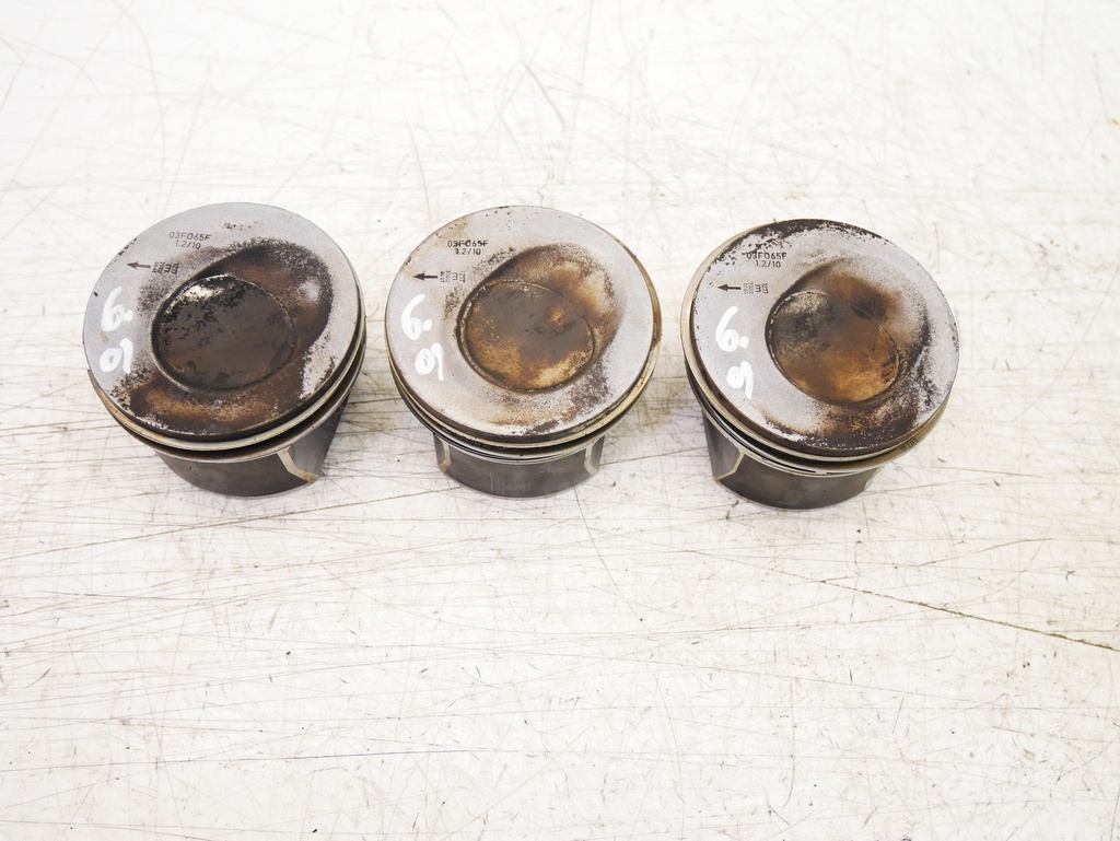 [MTD-401567] 3x pistones Audi A1 8X 1.2 TFSI gasolina CBZA CBZ 03F065F 71L55L