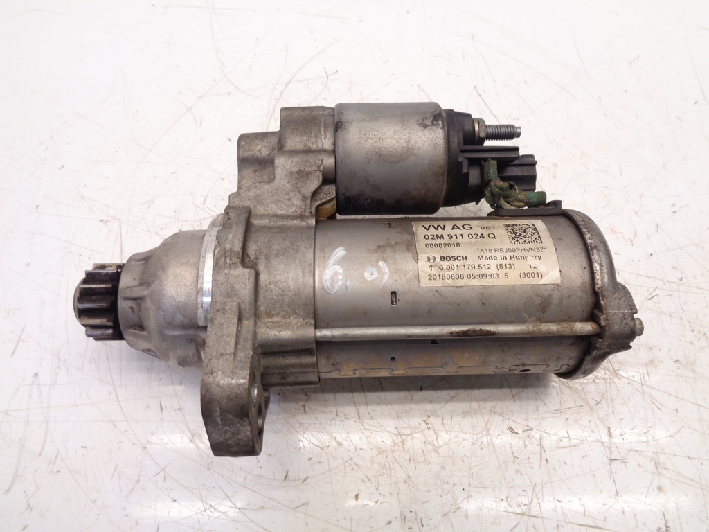 [MTD-366630] Motor de arranque VW Polo VI 1.0 TSI 70kW 95CV DKLA DKL 02M911024Q