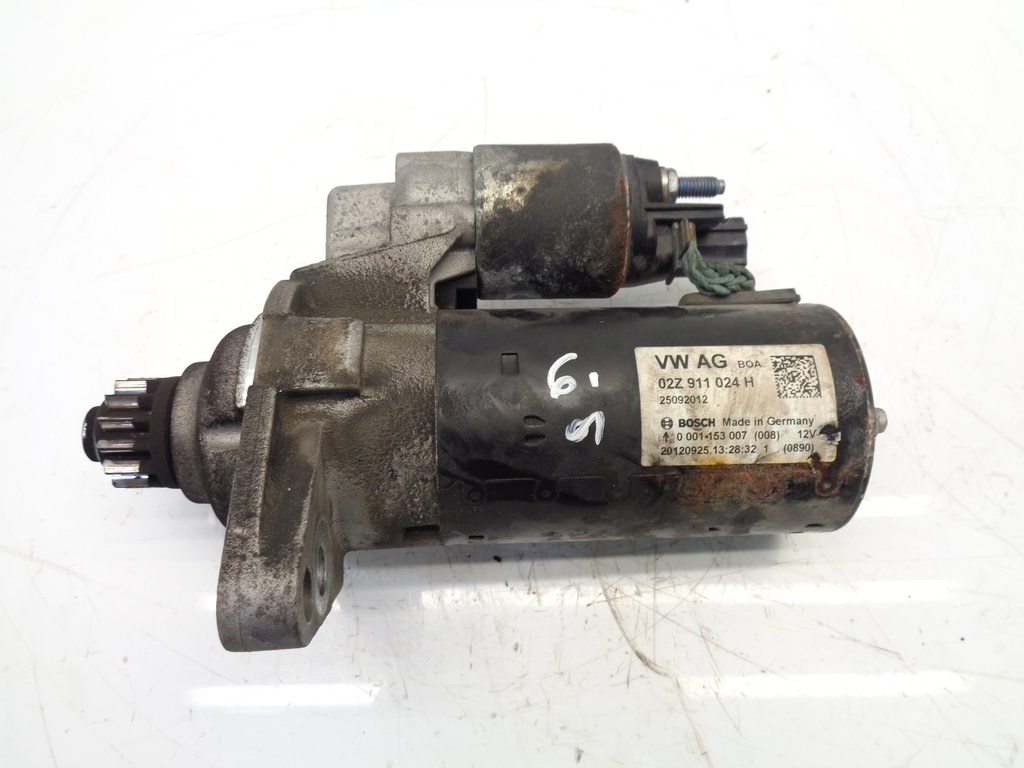[MTD-368294] Motor de arranque VW Golf 1.6 TDI 77kW 105CV CAYC CAY 02Z911024H