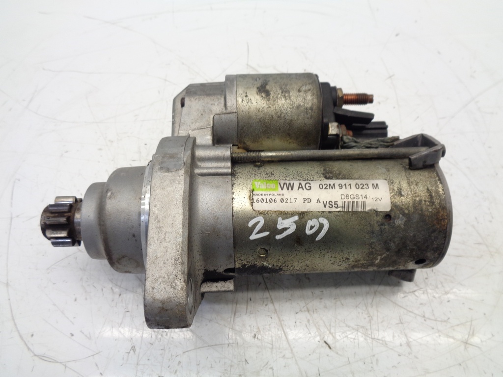 [MTD-369487] Motor de arranque Audi TT 8J 2.0 TFSI CESA 02M911023M