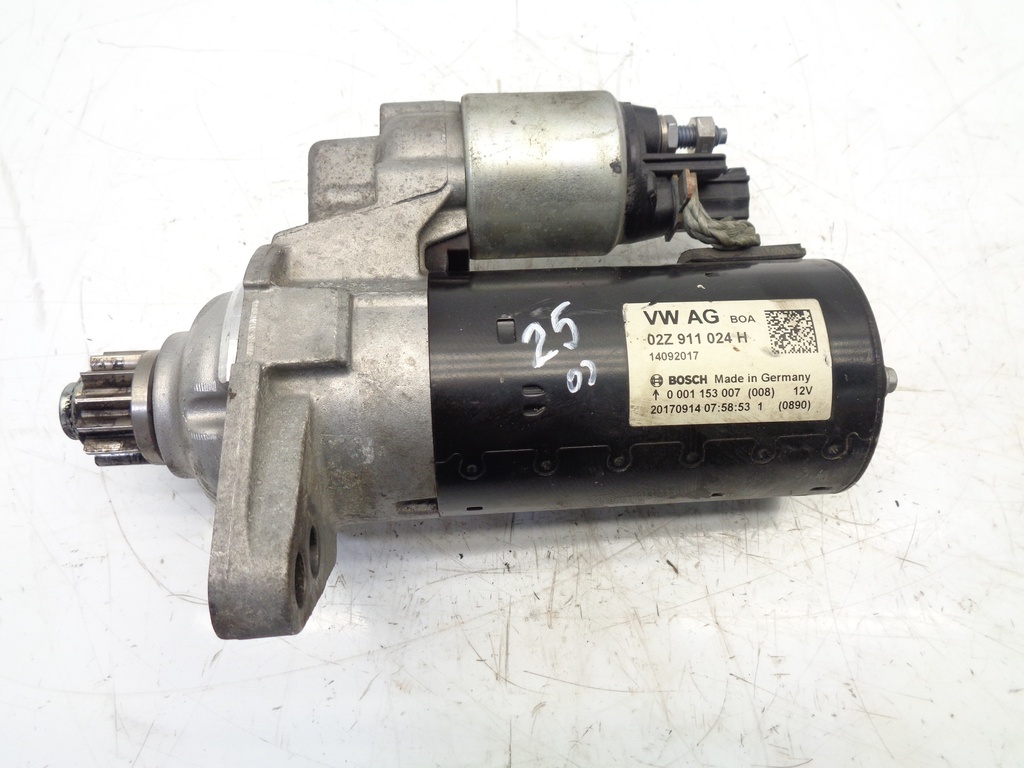 [MTD-369833] Motor de arranque para Audi A3 8V 1.4 TSI CZEA 02Z911024H