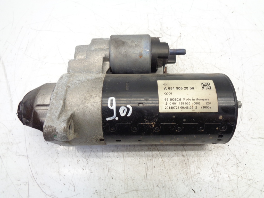 [MTD-370444] Motor de arranque Mercedes C-Klasse W205 S205 2.2 CDI 651.921 OM651.921 A6519062800