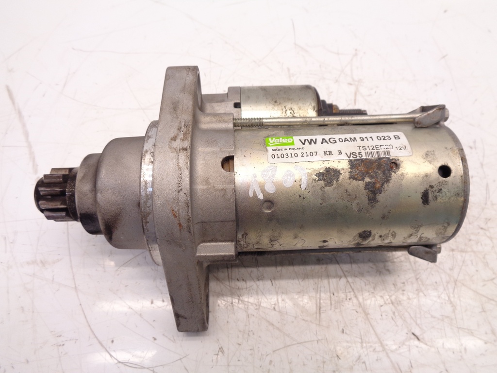 [MTD-370539] Motor de arranque Audi A3 8P 1.4 TFSI gasolina CAXC CAX 0AM911023B