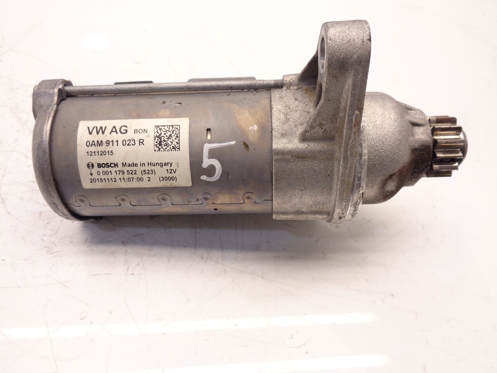 [MTD-372651] Motor de arranque para Audi A3 8V 1.2 TFSI CJZA CJZ 0AM911023R