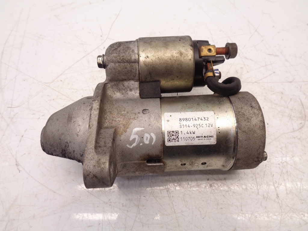 [MTD-372908] Motor de arranque Opel Astra J 1.7 CDTI 92kW 125CV A17DTR