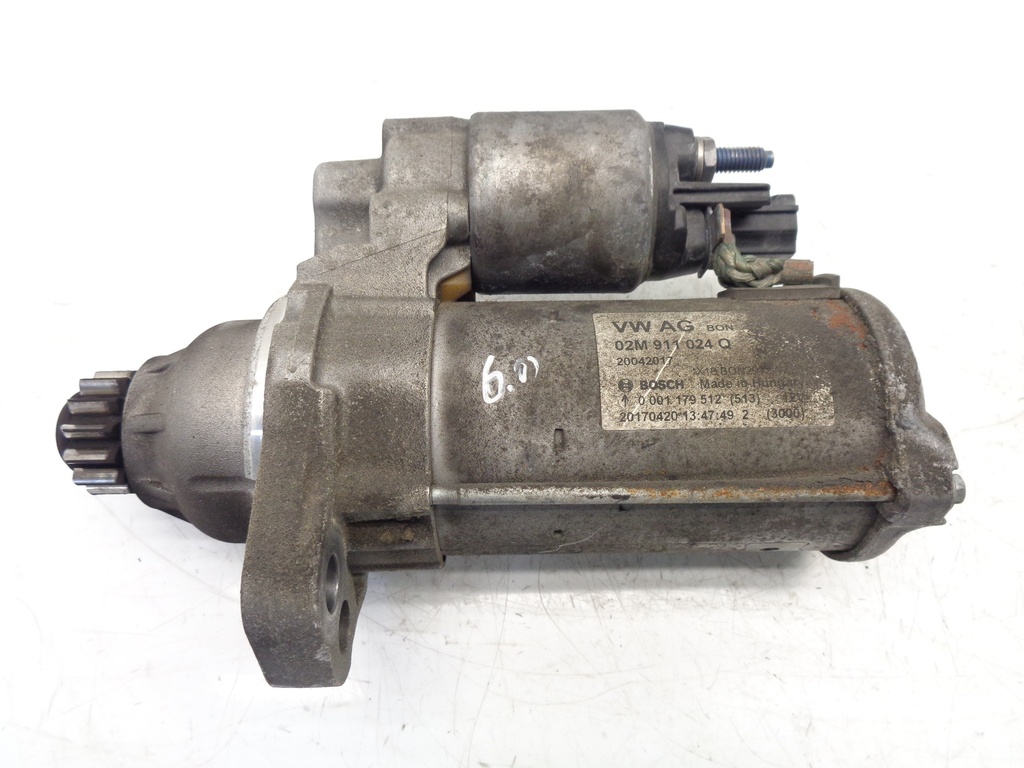 [MTD-373082] Motor de arranque VW Polo 5 V 1.2 TSI CJZC CJZ 02M911024Q