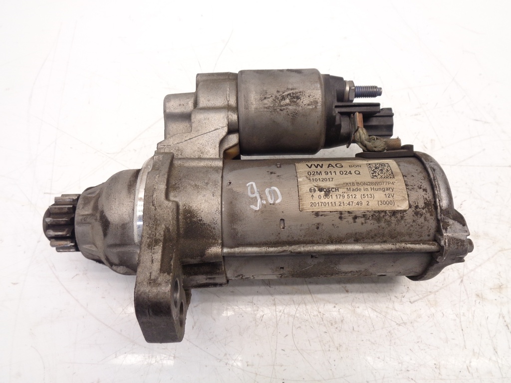 [MTD-373242] Motor de arranque VW Polo 5 V 1.2 TSI CJZ CJZC 02M911024Q
