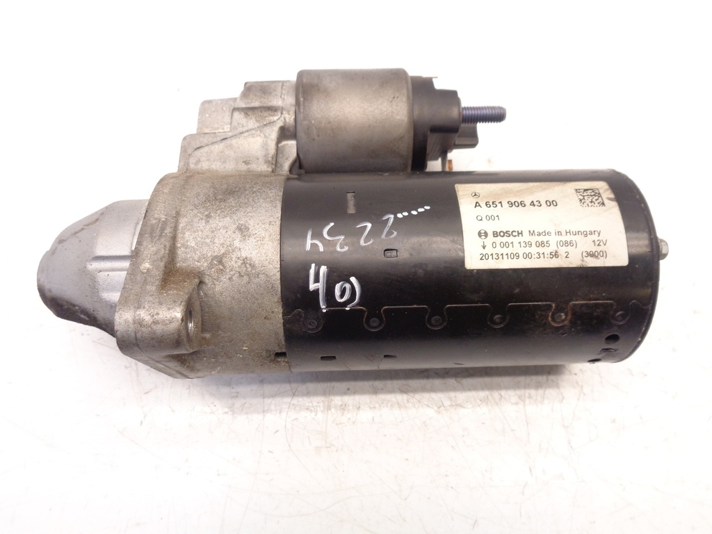 [MTD-373348] Motor de arranque Mercedes-Benz SLK R172 250 2.2 CDI OM651.980 A6519064300