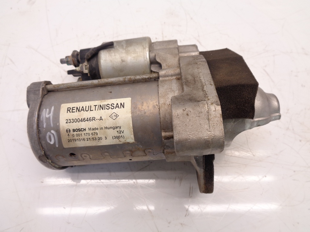 [MTD-374184] Motor de arranque Nissan Juke F16 1.0 DIG-T gasolina HR10DDT HR10 233004646R