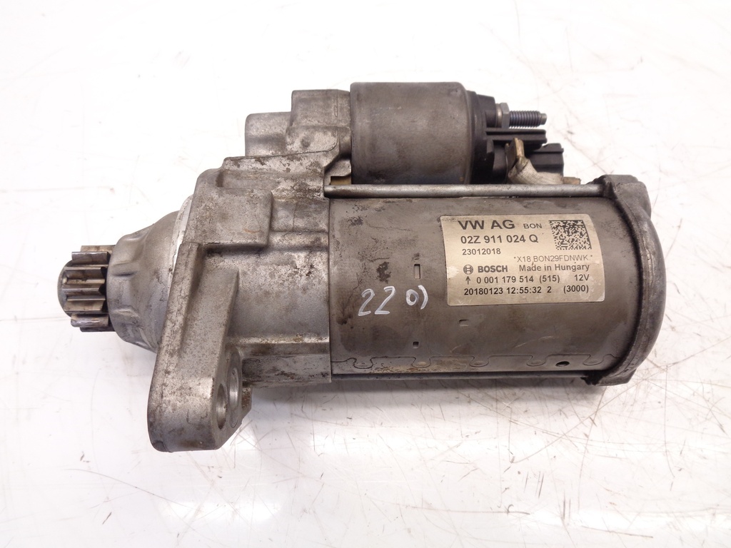 [MTD-374841] Motor de arranque Skoda Karoq NU7 1.0 TDI CHZJ CHZ 02Z911024Q