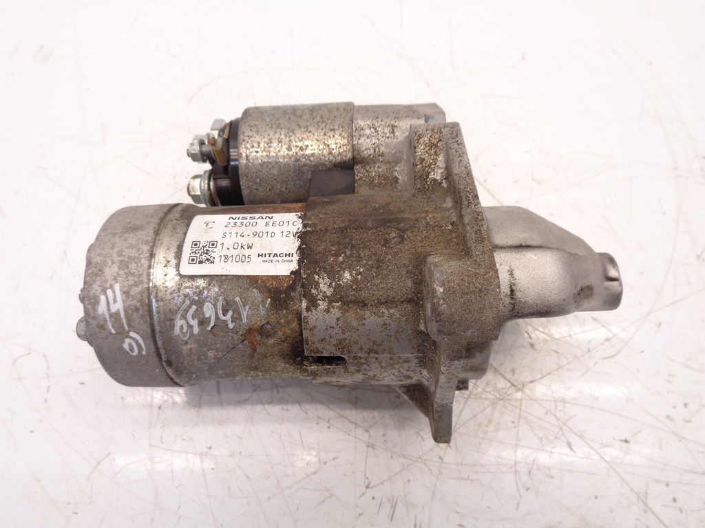 [MTD-374775] Motor de arranque Nissan Juke F15 1.6 gasolina HR16DE HR16 23300-EE01C