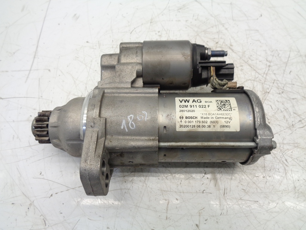 [MTD-375504] Motor de arranque VW Polo 1.0 TSI 70kW 95CV 02M911022F