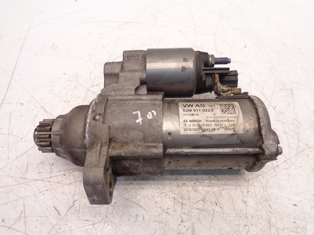 [MTD-376046] Motor de arranque para Volkswagen Tiguan 1.5 TSI (DADA/DAD) 02M911022F