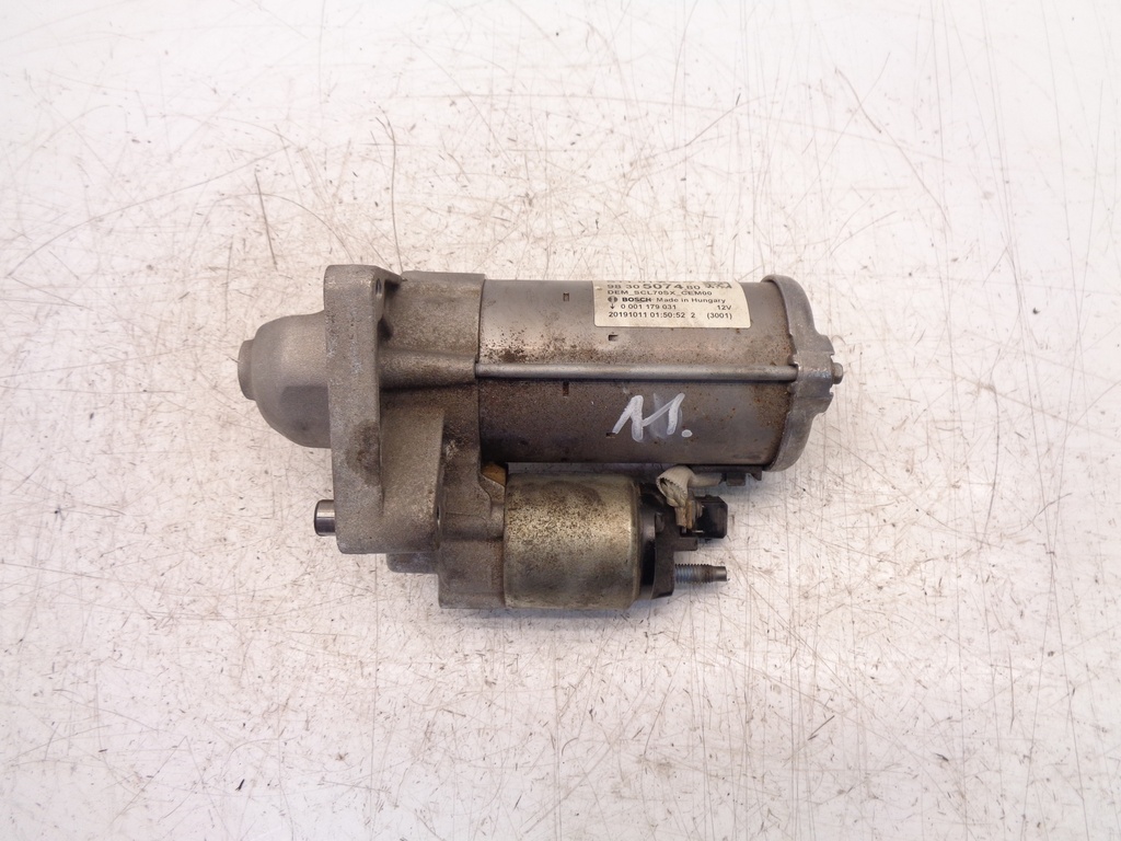 [MTD-382538] Motor de arranque Peugeot 3008 SUV 1.2 THP HN05 HNS EB2ADTS 9830507480