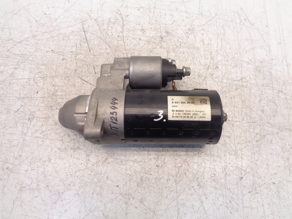 [MTD-383292] Motor de arranque Mercedes-Benz Clase E W204 S204 A207 C207 2.2 CDI OM651.911 A6519062800