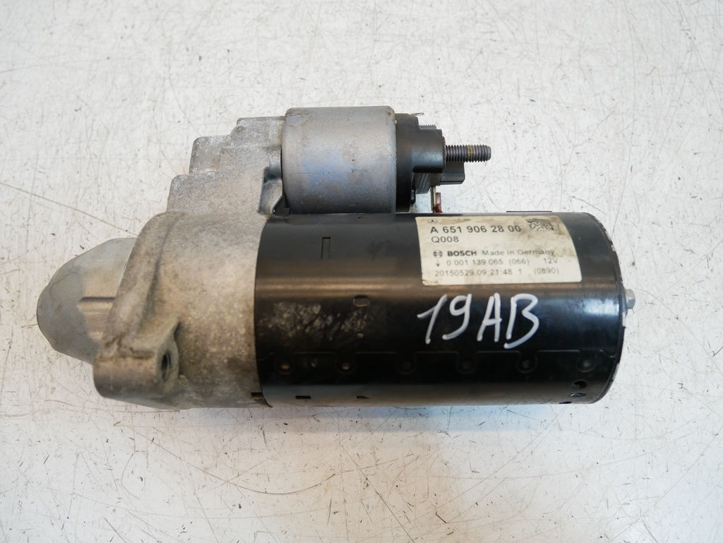 [MTD-496838] Motor de arranque Mercedes Clase C 2.2 CDI OM651.911 A6519062800