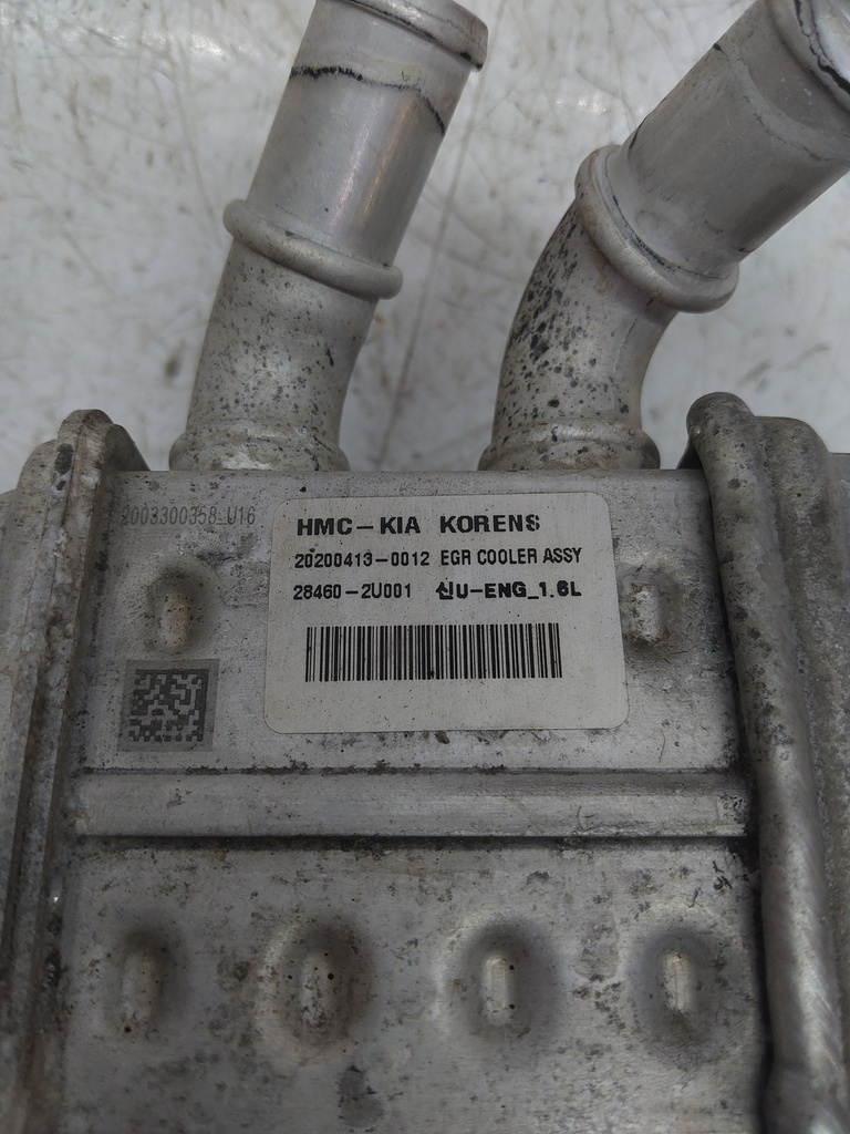 [MTD-518914] Enfriador de gases de escape Hyundai Tucson 1.6 CRDi D4FE 28460-2U001