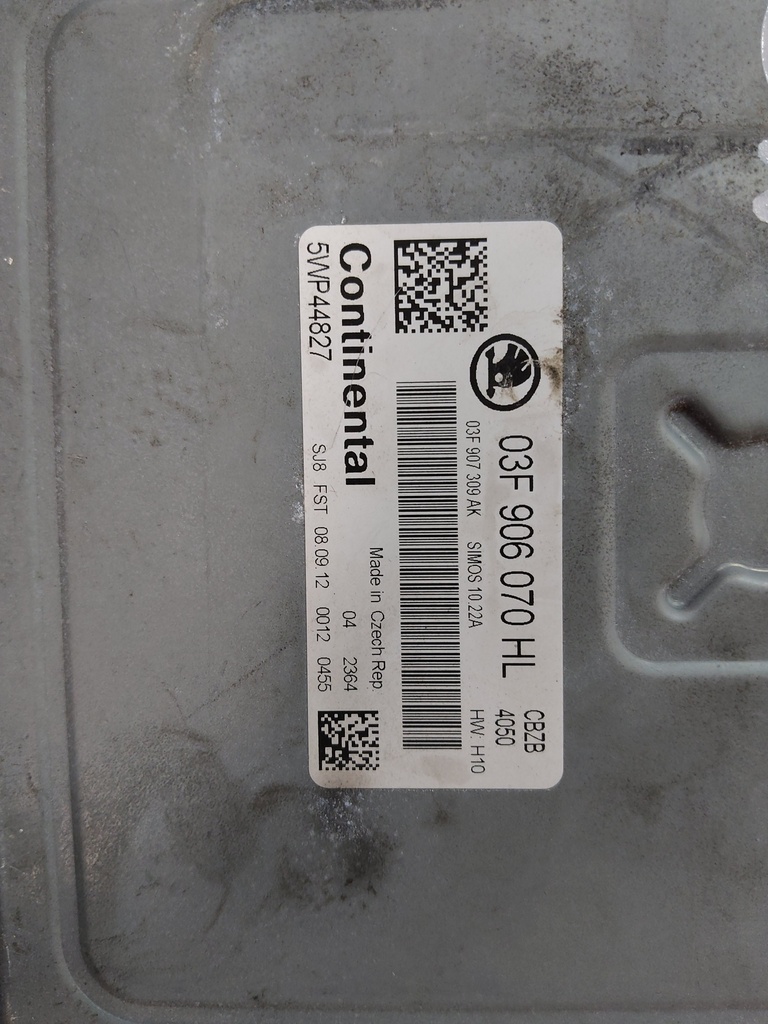 [MTD-520739] Unidad de control del motor Skoda Fabia II 1.2 TSI CBZB CBZ 03F906070HL
