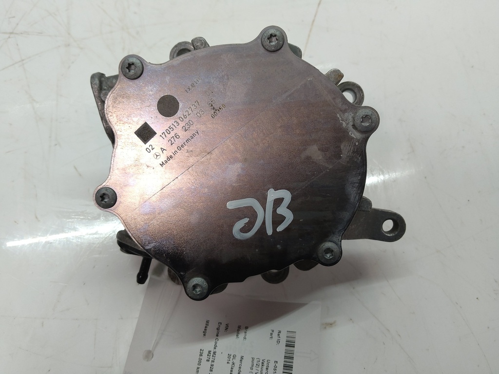 [MTD-521331] Bomba de vacío Mercedes Clase GL X166 4.6 V8 M278 A2762300305