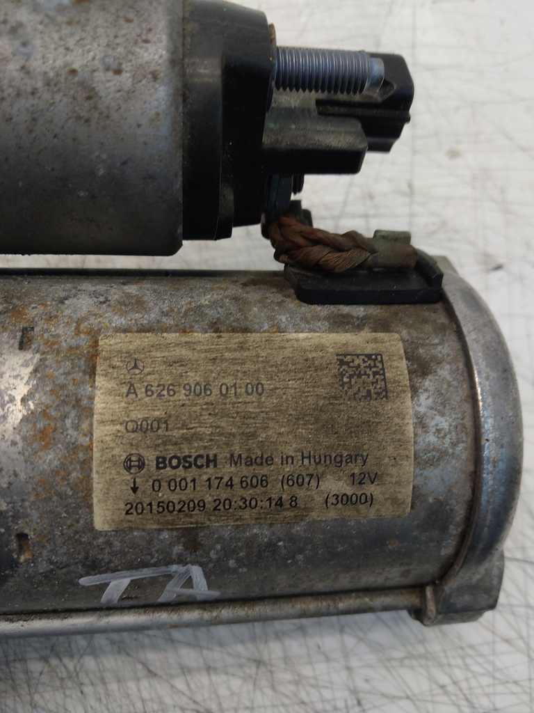 [MTD-521865] Motor de arranque Mercedes Clase C W205 2015 626.951 OM626.951 A6269060100
