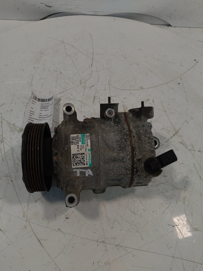 [MTD-522448] Compresor de aire acondicionado VW Golf VII 2013 1.4 TSI 5Q0820803C