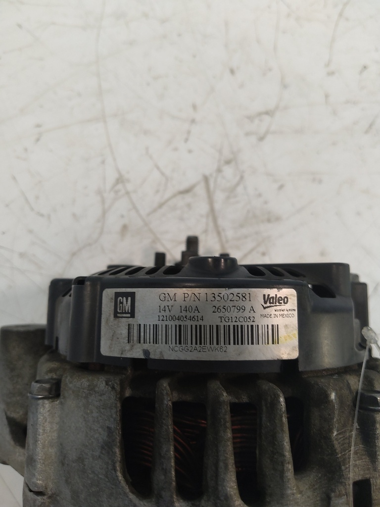 [MTD-522596] Alternador Opel Insignia A G09 2013 A20DTH LBS 2.0 CDTI 13502581