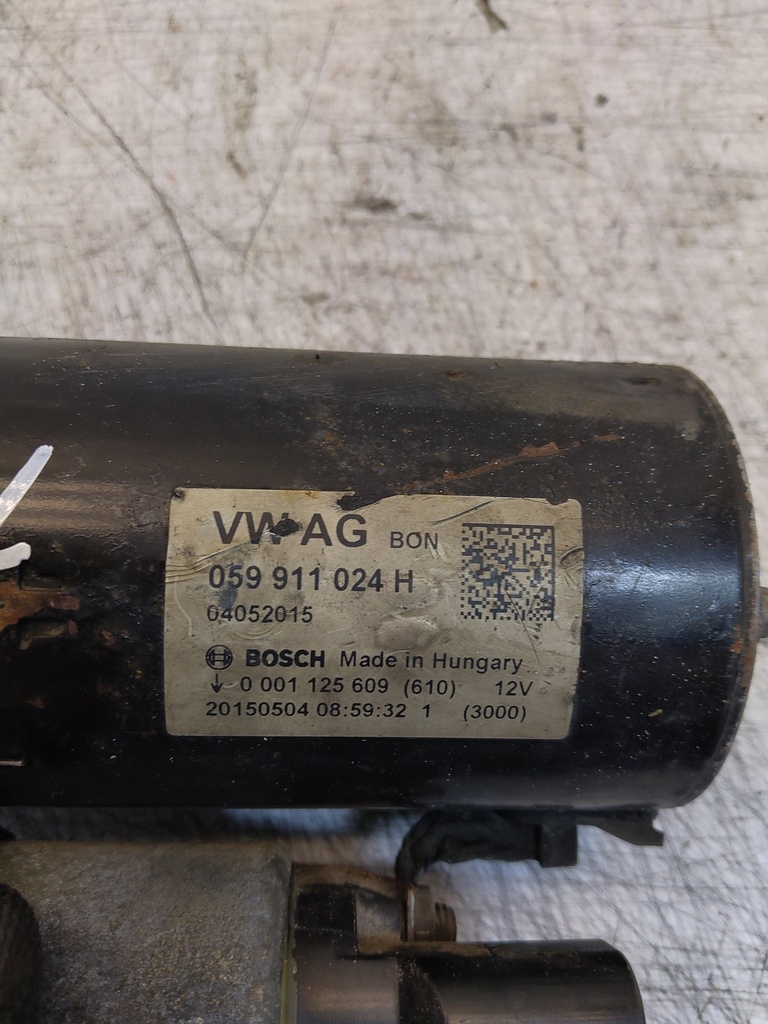 [MTD-522816] Motor de arranque Audi Q7 3.0 TDI 2007 BUG 059911024H