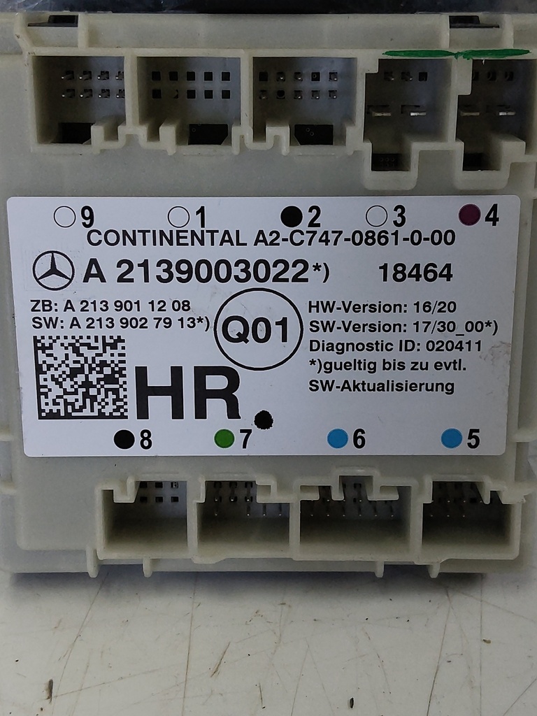 [MTD-531005] Módulo de control Mercedes Clase E W213 2019 2.0 CDi A2139003022 A2C7470861000