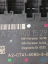 Módulo de control Mercedes Clase E W212 2015 OM651 2.2 E 220 BlueTec A2129001529