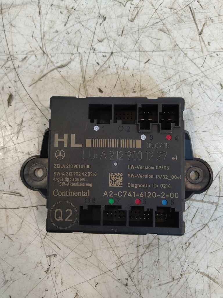 [MTD-531889] Módulo de control Mercedes Clase E W212 2015 2.2 E 220 BlueTec A2129001227