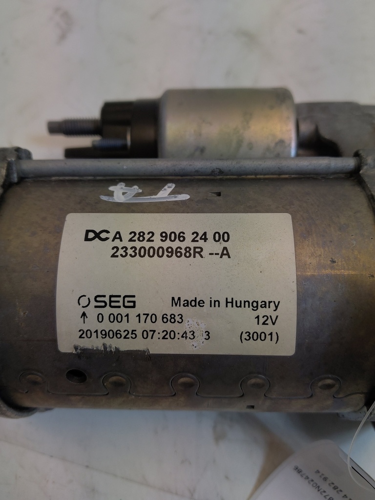[MTD-532000] Motor de arranque Mercedes CLA 2019 1.3 CLA 200 M282.914