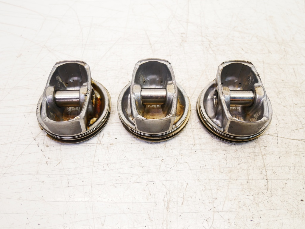 [MTD-400804] 3x pistones Skoda Seat VW Mii Citigo Polo 1.0 gasolina CHYA CHY 04C107065T