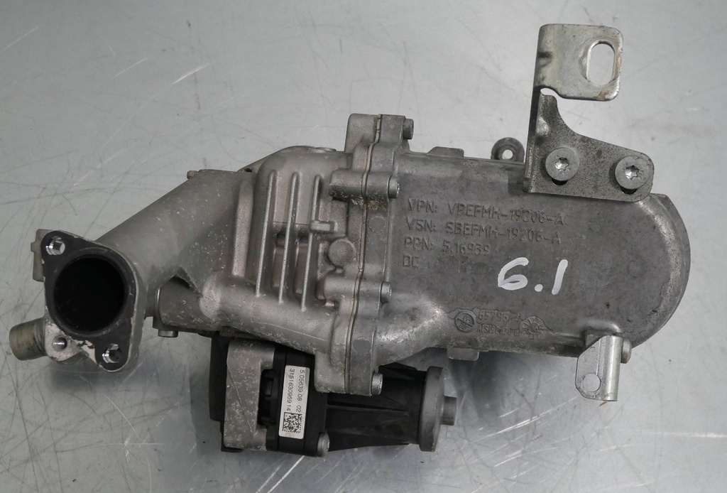 [MTD-423198] Enfriador de gases de escape Ford C-Max Fiesta 1.5 TDCi Diesel XWDB FM5Q-9E456-AB