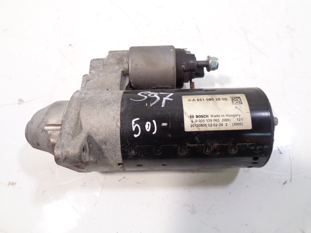 [MTD-377742] Motor de arranque Mercedes C-Klasse W204 2.2 CDI OM651.911 651.911 A6519062800
