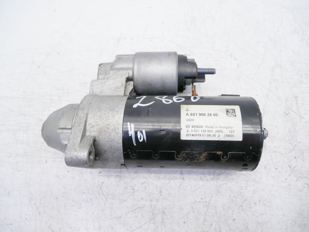 [MTD-408466] Motor de arranque Mercedes-Benz 2.2 BlueTec Diésel OM651.911 651.911 A6519062800