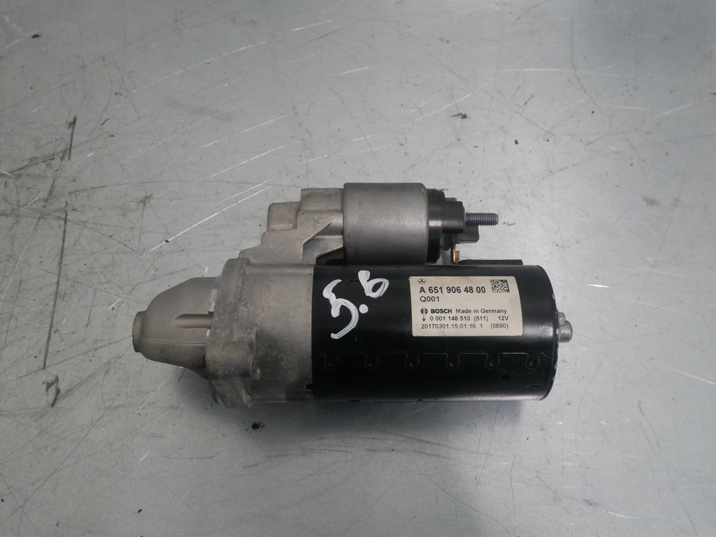 [MTD-423357] Motor de arranque para Mercedes C-Klasse C205 2.2 C 250 d OM 651.921 A6519064800