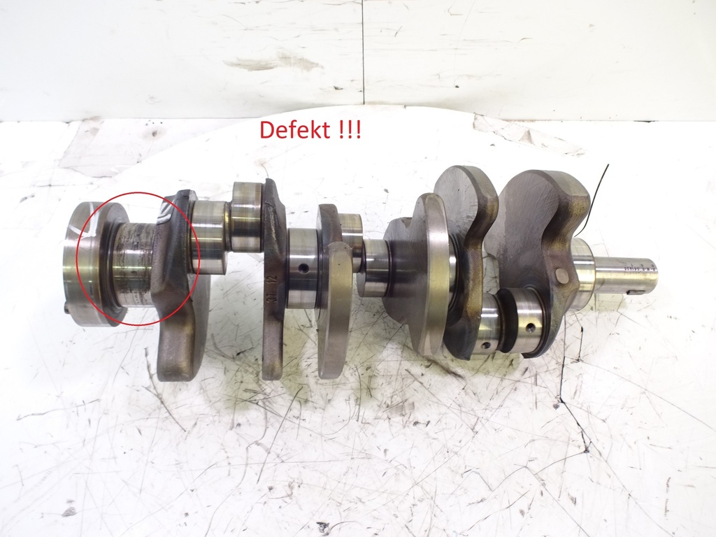 [MTD-343993] Cigüeñal defectuoso Mercedes-Benz CLS C219 E-Klasse W211 S211 3.5 272.964