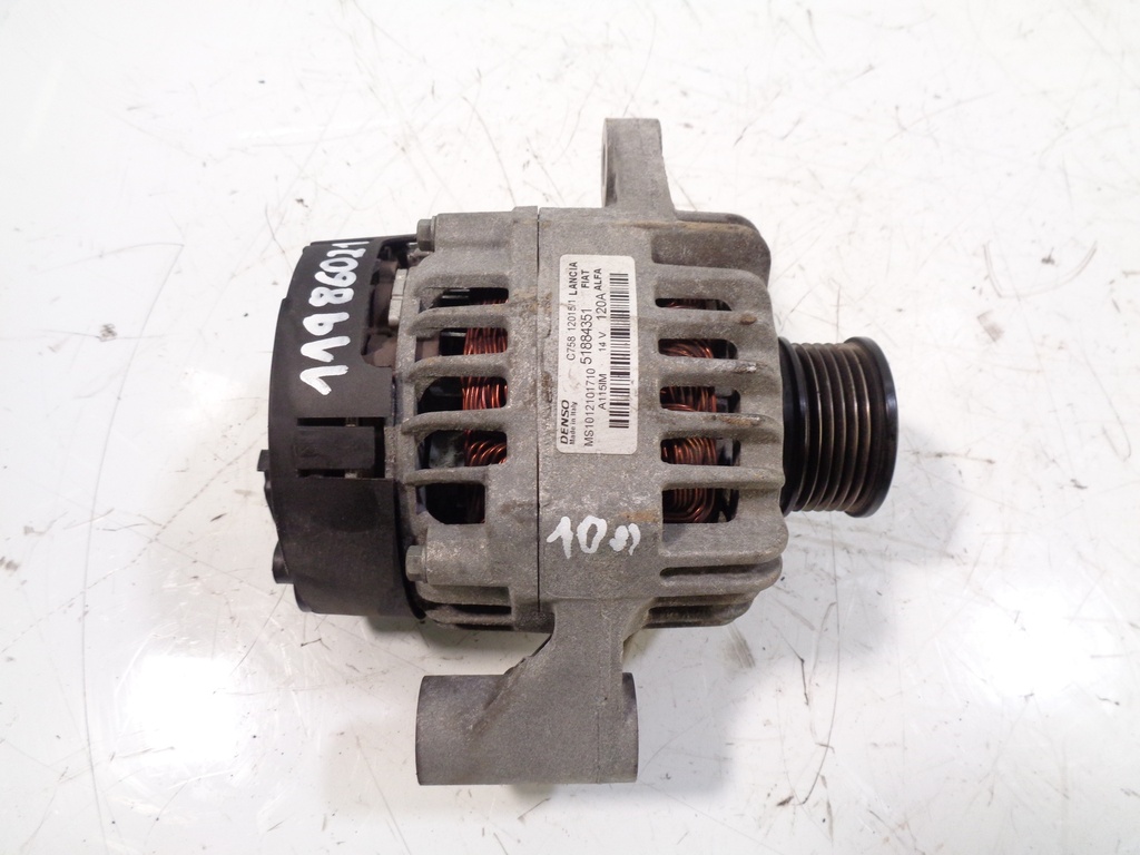 [MTD-379448] Alternador Jeep Renegade 1.6 CRD EJK 120A 55260384 51884351