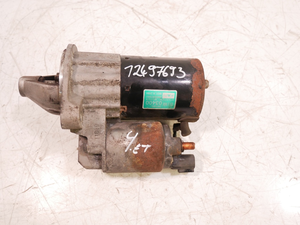 [MTD-390974] Motor de arranque Kia Picanto MK2 II 1.0 G3LA 36100-03400