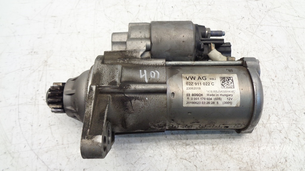 [MTD-392229] Motor de arranque Skoda Octavia 5E 1.0 TSI 85kW 115CV 02Z911022C