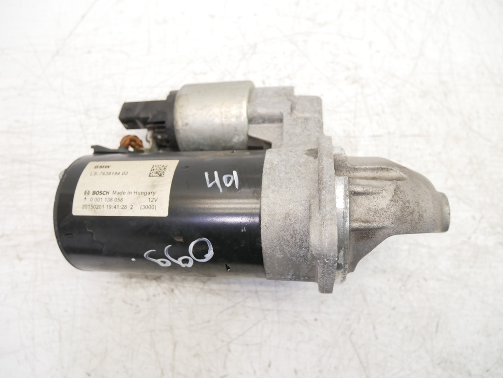 [MTD-405712] Motor de arranque BMW Serie 4 F32 F33 F36 435i 3.0 N55B30A 7638194