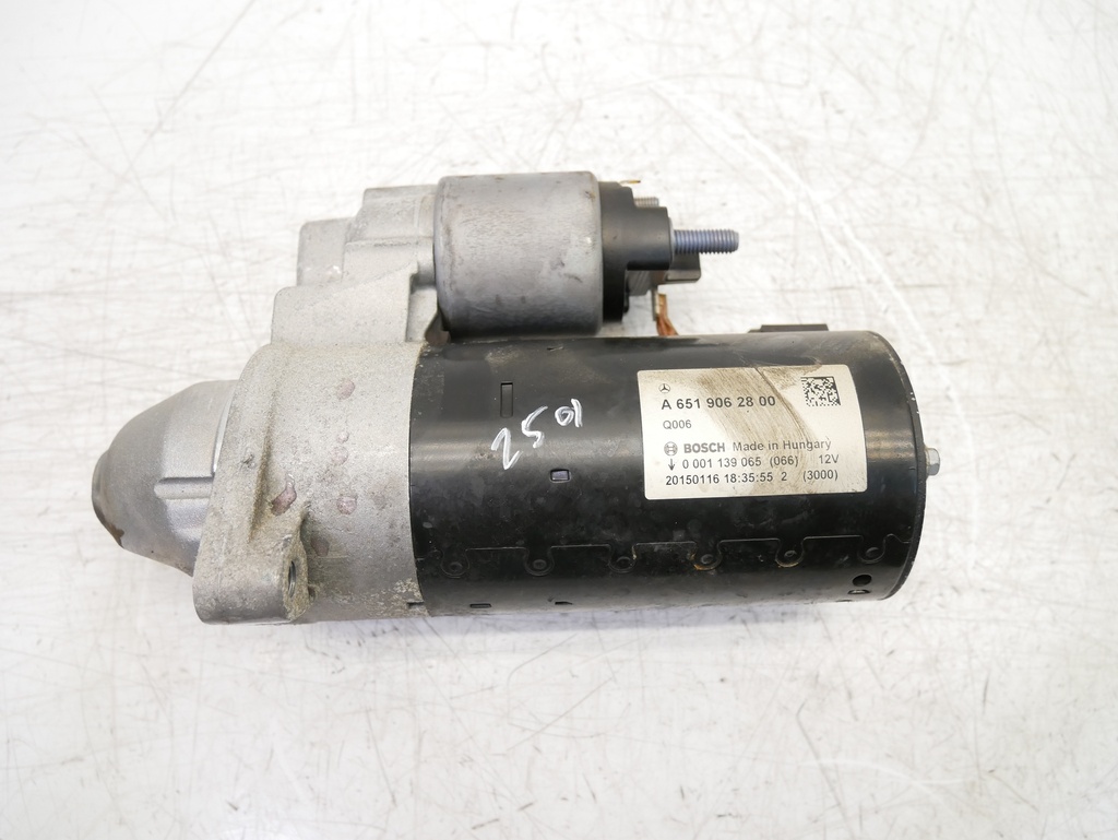 [MTD-406146] Motor de arranque Mercedes C 250 2.2 CDI BlueTEC OM 651.921 A6519062800